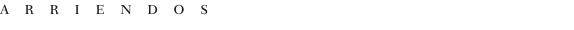 ARRIENDOS